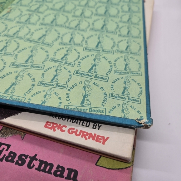 Lot of 3 Vintage Children's Beginner Books - Picture 9 of 10